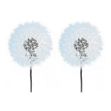 2 Pcs Dandelion Dry Flower Resin Mold Filler for DIY Crafts