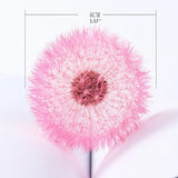 2 Pcs Dandelion Dry Flower Resin Mold Filler for DIY Crafts