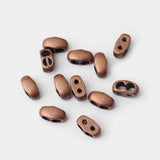 20pcs Tibetan Silver Double Hole Slider Spacers for Leather Cord Bracelet