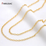 14K Gold-Plated Chain DIY Clavicle Chain Necklace Bracelet Access.