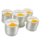 1 Roll Transparent Elastic Cord String Crystal Line Beading