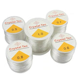 1 Roll Transparent Elastic Cord String Crystal Line Beading