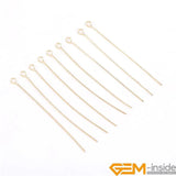 100Pcs Hypoallergenic 9 Eye Flat T Ball Pin Findings For DIY Jewelry