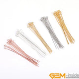 100Pcs Hypoallergenic 9 Eye Flat T Ball Pin Findings For DIY Jewelry