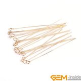 100Pcs Hypoallergenic 9 Eye Flat T Ball Pin Findings For DIY Jewelry