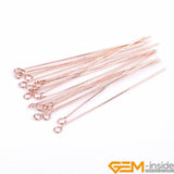 100Pcs Hypoallergenic 9 Eye Flat T Ball Pin Findings For DIY Jewelry