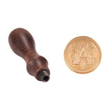 A-Z Wax Seal Stamp Vintage Brass Wooden Handle Alphabet Initial Wax Classic