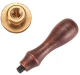 A-Z Wax Seal Stamp Vintage Brass Wooden Handle Alphabet Initial Wax Classic