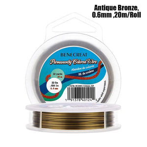 0.6MM Copper Wire for Jewelry Making DIY Crafts