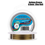 0.6MM Copper Wire for Jewelry Making DIY Crafts