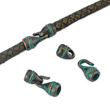 Antique Bronze Hook Clasp for 5MM Leather Cord Bracelet