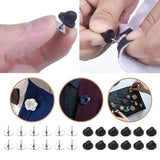 Butterfly Clutch Pin Backs Tie Tacks Blank Pins PVC Rubber Pin Backs