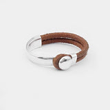 3PCS Antique Silver Heart Hook Clasp For 10*5mm Leather Cord Bracelet DIY