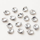 6PCS Minimalist Hand Charm for Jewelry Making Brass 14k Plated 10*12mm