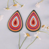 10 PCS Acrylic Geometric Earrings Charms DIY Accessories