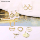 10pcs Alloy Earrings DIY Jewelry Accessories Pendant Vintage