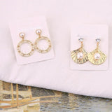 10pcs Alloy Earrings DIY Jewelry Accessories Pendant Vintage
