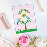Bird House Pattern Metal Cutting Dies for Crafts Scrapbook Album Card Making
