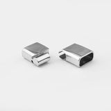 3Pcs Stainless Steel Strong Magnetic Clasp for Flat Leather Cord DIY