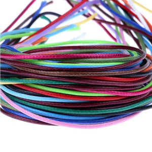 1.5mm Waxed Cotton Necklace Rope Cord 80m/lot