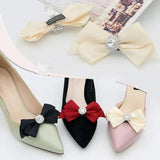 Rhinestone Shoe Flower Bow DIY Patches Clips for Women