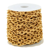1 Meter Stainless Steel Twist Chain for DIY Necklace