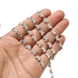 Stainless Steel Butterfly Chains Charm Link Chain 6mm
