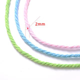 2mm 100M Cotton Rope Macrame Cord Diy Bohemia Wedding String