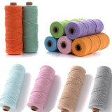 2mm 100M Cotton Rope Macrame Cord Diy Bohemia Wedding String