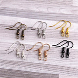 400pcs/lot DIY Earring Findings 17*20mm Earwire Jewelry Making Accessories