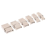 10pcs Silicone Bracelet DIY Connect Lace Buckle Clasp Hook Watch Band