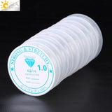CSJA Elastic Fish Cord Beading Thread for DIY Jewelry F374
