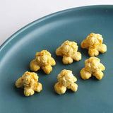 Resin Caramel Flavor Popcorn Straight Hole DIY Accessory Material