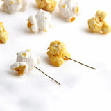 Resin Caramel Flavor Popcorn Straight Hole DIY Accessory Material