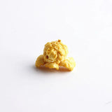 Resin Caramel Flavor Popcorn Straight Hole DIY Accessory Material