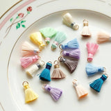 Colorful Tassel Thread Spikelets DIY Earrings Hairp