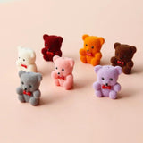 Vintage Bear Earrings Accessories - 2pcs