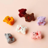 Vintage Bear Earrings Accessories - 2pcs