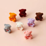 Vintage Bear Earrings Accessories - 2pcs