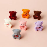 Vintage Bear Earrings Accessories - 2pcs