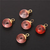 5pcs Natural Stone Necklaces Pendant Jades Amethysts Quartzs