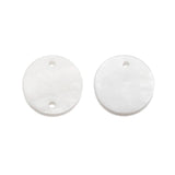 20Pcs Shell Round Pendants 20mm Charm For Jewelry Making