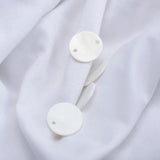 20Pcs Shell Round Pendants 20mm Charm For Jewelry Making