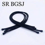 4 Pcs DIY Silicone Rubber Cord Stretch Stud Pin Necklace 16inch