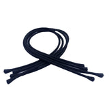4 Pcs DIY Silicone Rubber Cord Stretch Stud Pin Necklace 16inch