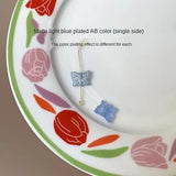 Czech Glazed Butterfly Glass DIY Hairpin Jewelry Accessories 4pcs