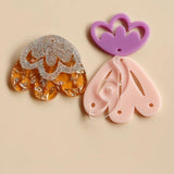 Japanese DIY Earrings Resin Jewelry Accessories