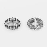 10pcs Flower Slider Beads Spacer For Flat Leather Cord Jewelry Findings