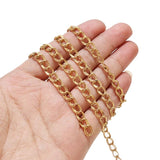 Plated Stainless Steel 6mm Double Chain Link Chains for Necklaces