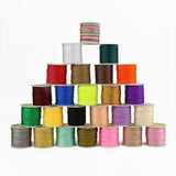 0.8mm 100m Nylon Cord Chinese Knot Macrame Thread Jewelry Making DIY Accessory